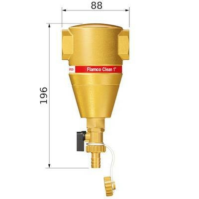 Flamco Clean iszapleválasztó 3/4" (28030)