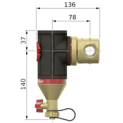 Flamco Clean Smart iszapleválasztó 22 mm (30022)