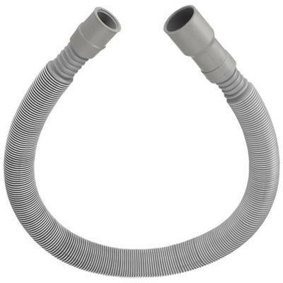 Mosógép kifolyó cső, flexibilis 90 - 300 cm között nyújtható méret (02052)