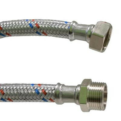 Vízflexicső 1/2" - 3/8" KB 15cm (03151)