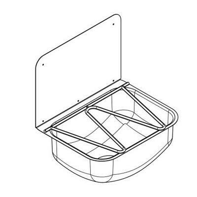 FRANKE Falikút rozsdamentes WB 440 C (WB440C)