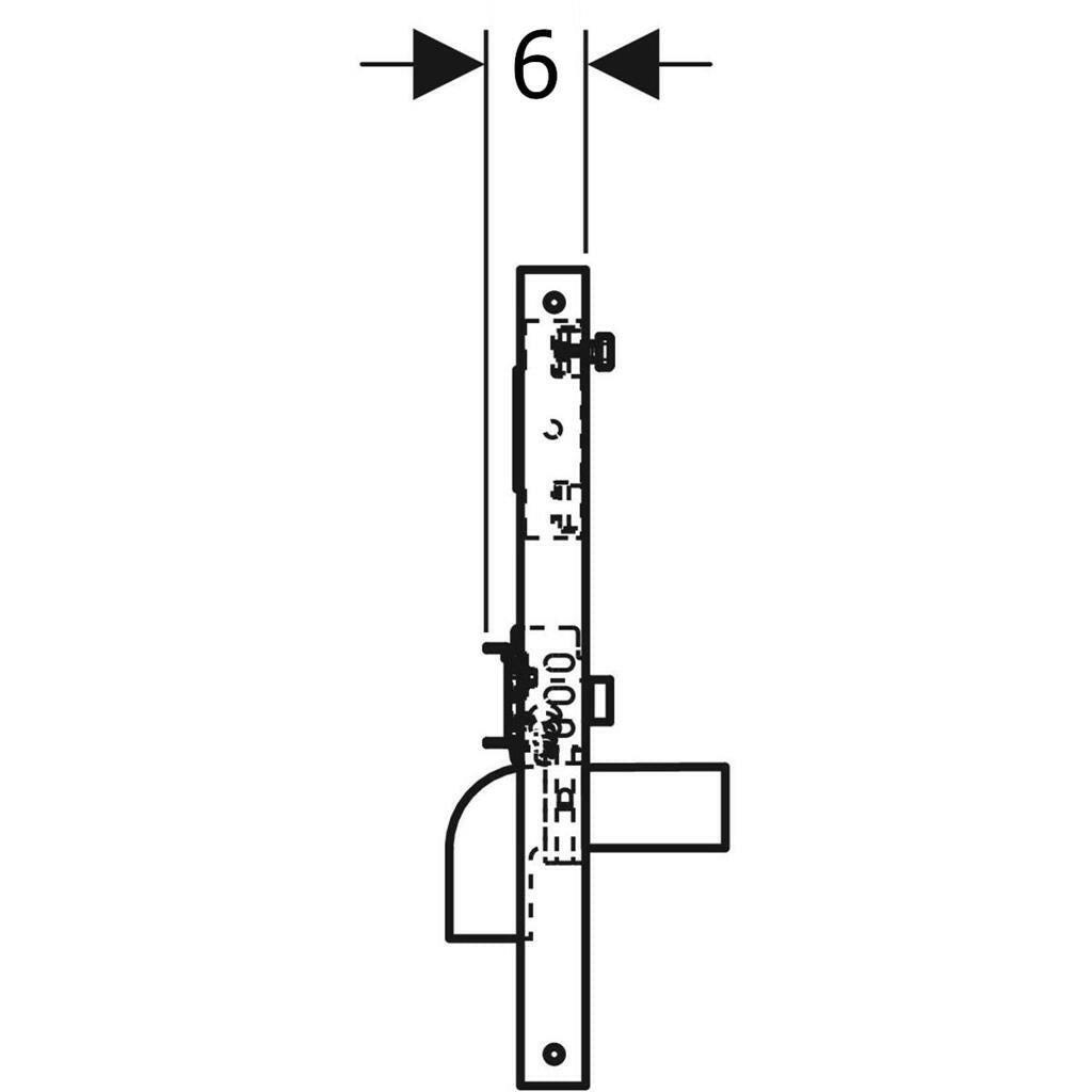 Geberit DuofixBasic mosdóelem könnyűszerkezetesfalba-2