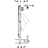 Geberit Duofix piszoár-elem Hytronic-2