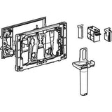 Geberit DuoFresh bedobónyílás vízkezelő tablettához, Sigma 8cm tartályhoz, Antracit szürke-1