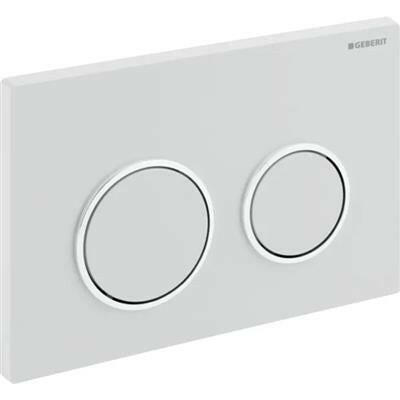 Geberit Omega20 nyomólap fényes króm/matt króm/fényes króm (115.085.KH.1)