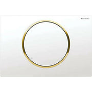 Geberit Sigma10 nyomólap fehér / arany / fehér (115.758.KK.5)