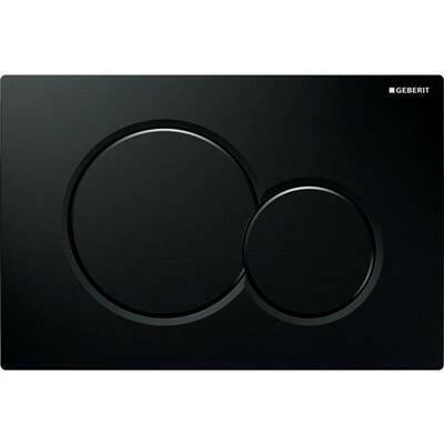 Geberit Sigma01 nyomólap fekete 2 mennyiséges (115.770.DW.5)