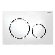Geberit Sigma20 nyomólap fehér/fényes króm/fehér (115.882.KJ.1)