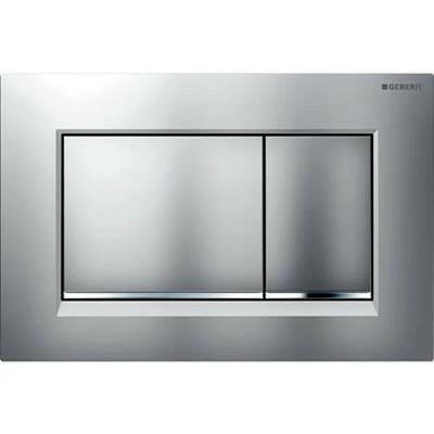 Geberit Sigma 30 nyomólap, matt - króm - easy to clean - fényes króm (115.883.JQ.1)