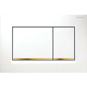 Geberit Sigma30 nyomólap fehér/aranyozott/fehér (115.883.KK.1)