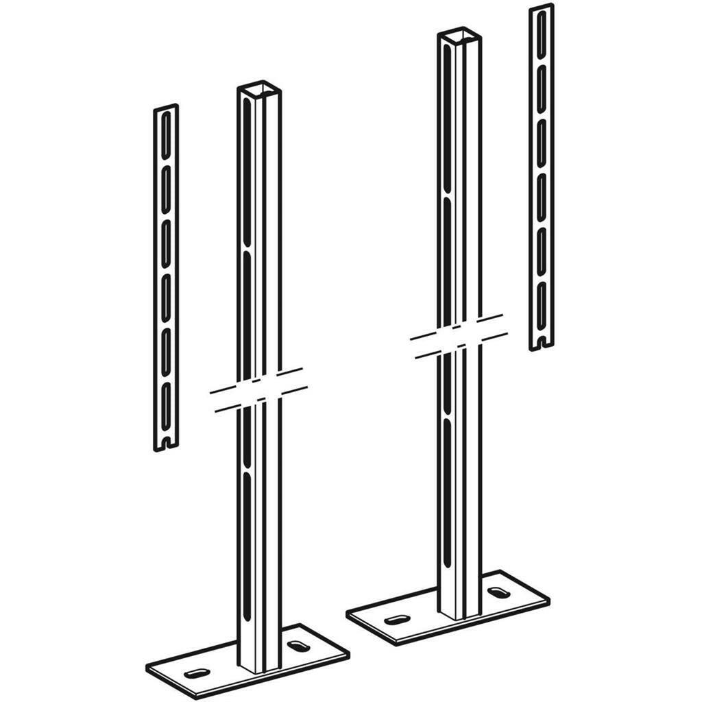 Geberit Mosdó- és bidéláb kombifixhez-1