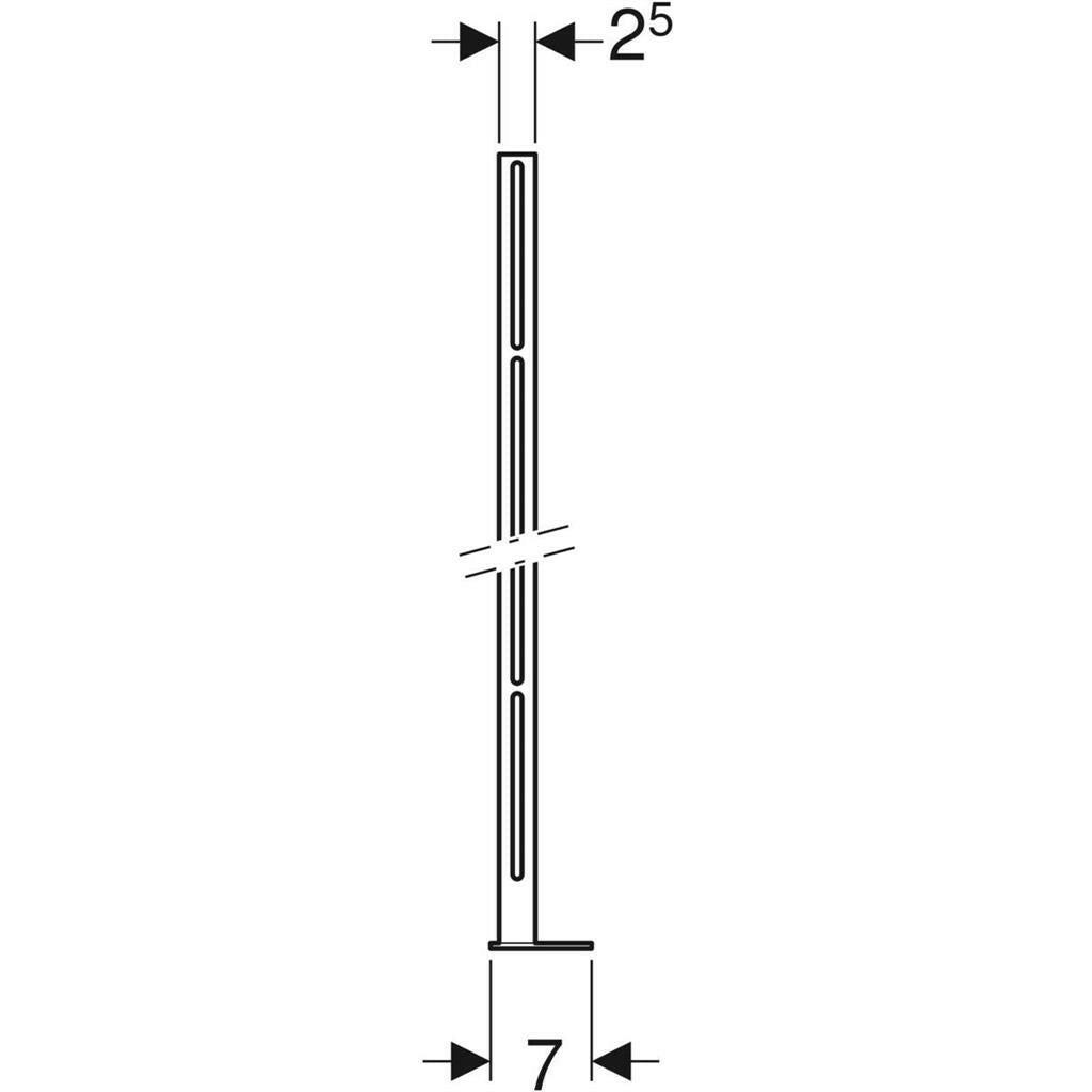 Geberit Mosdó- és bidéláb kombifixhez-3