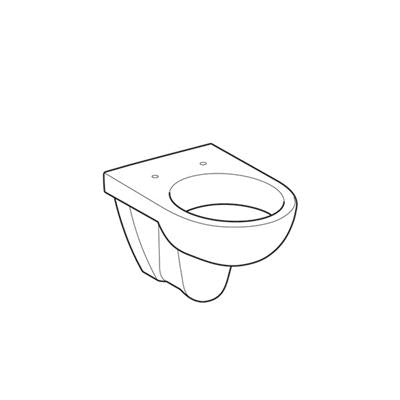 Geberit Selnova fali WC mélyöblítésű,  500.260.01.1 kifutó, helyette 500.260.01.7-1
