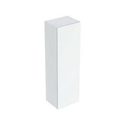 Geberit Smyle Square középmagas szekrény, egy ajtóval, 36x118x29.9cm, magasfényű lakkozott fehér