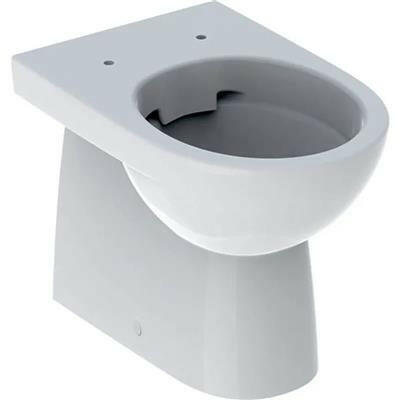 Geberit Selnova álló WC, mélyöblítésű, falhoz illeszkedő, hátsó vagy alsó, részben zárt, Rimfree (500.393.01.1)