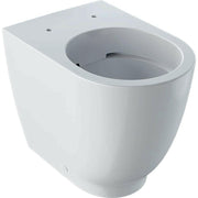 Geberit Acanto álló WC, mélyöblítésű, magasított, falhoz illeszkedő, zárt forma, Rimfree, 51cm (500.602.01.2)