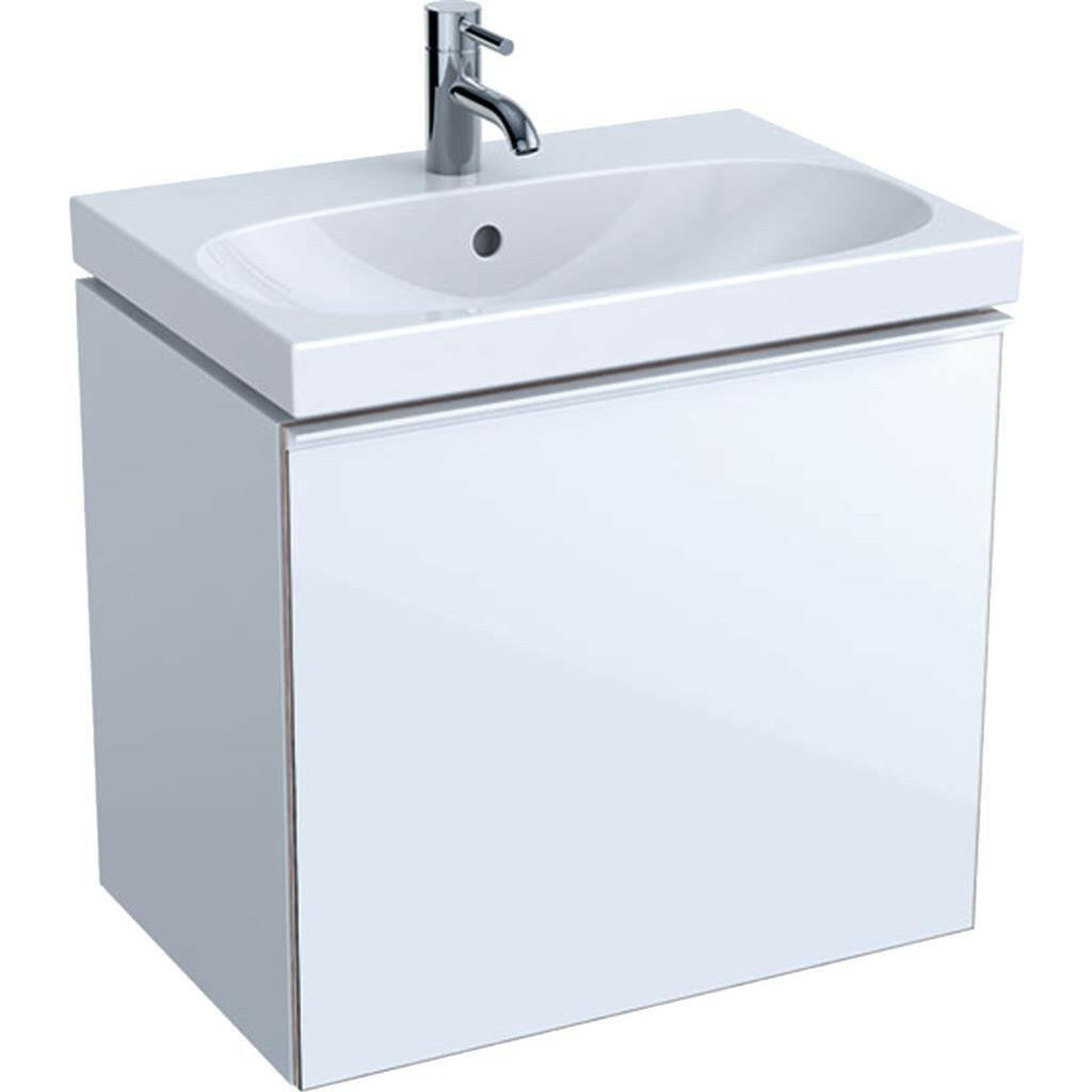 Geberit Acanto alsó szekrény mosdóhoz, rövídített kivitel, 59,5x53,5x41,6 cm (500.614.01.2)