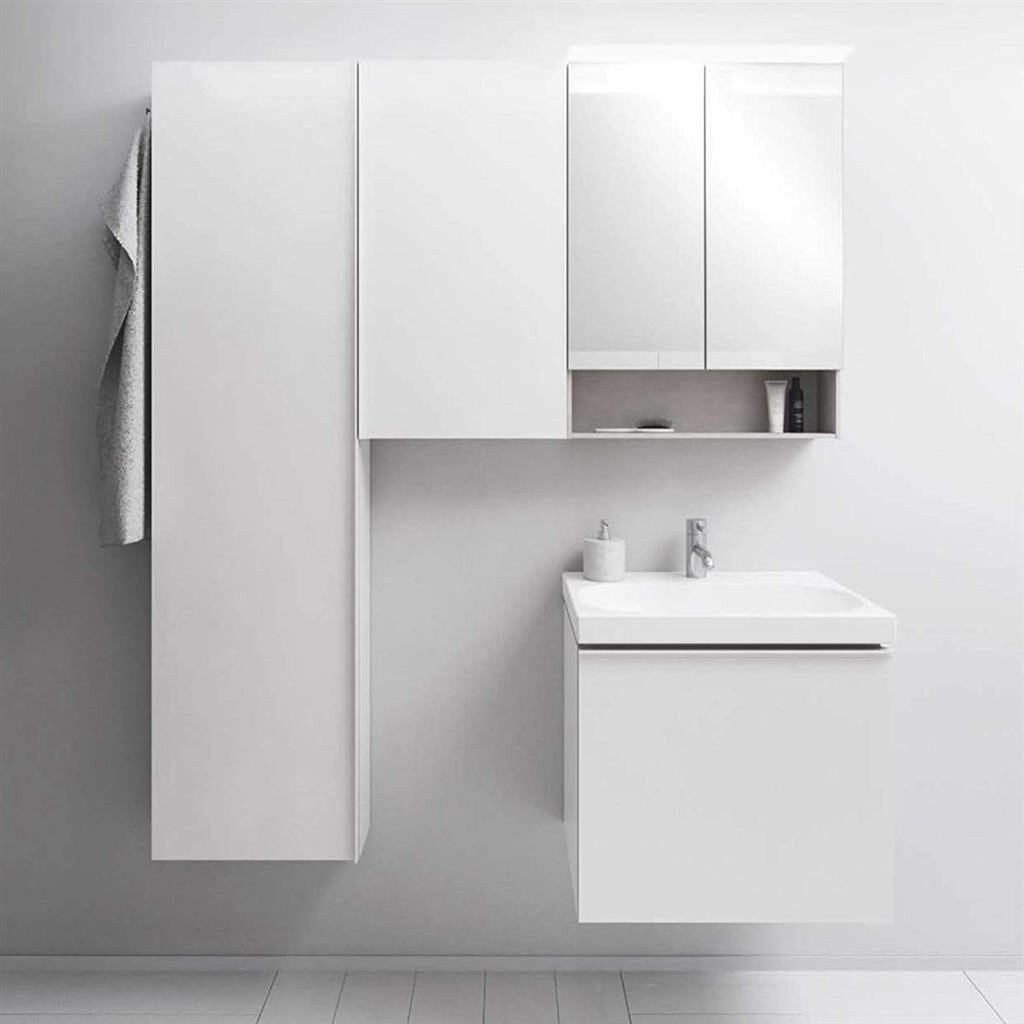 Geberit Acanto alsó szekrény mosdóhoz, rövídített kivitel, 59,5x53,5x41,6 cm (500.614.01.2)