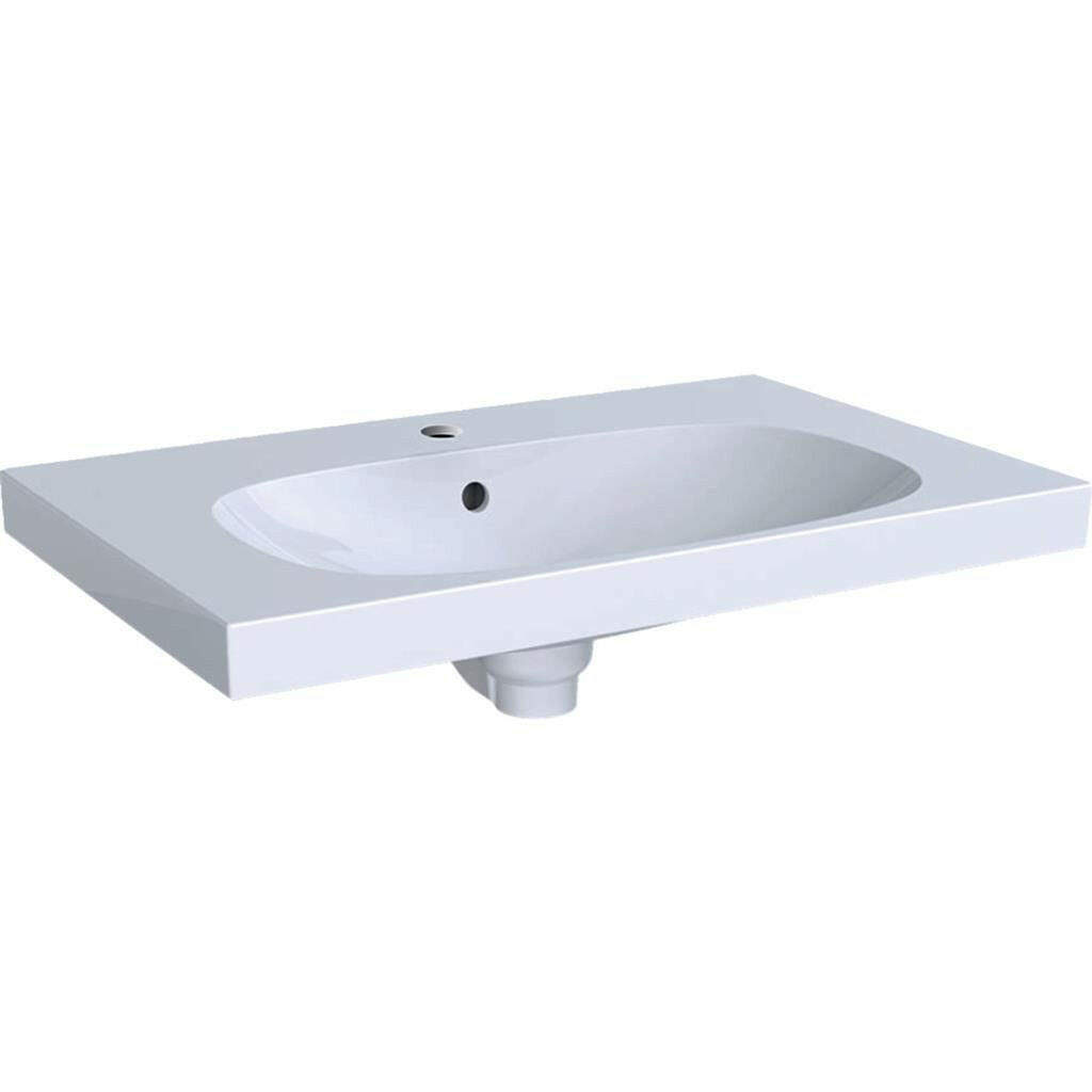 Geberit Acanto mosdó pakolófelülettel, 75x16,8x48,2 cm (500.622.01.2)