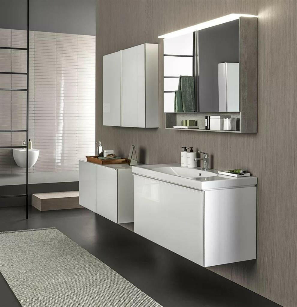 Geberit Acanto mosdó pakolófelülettel, 75x16,8x48,2 cm (500.622.01.2)
