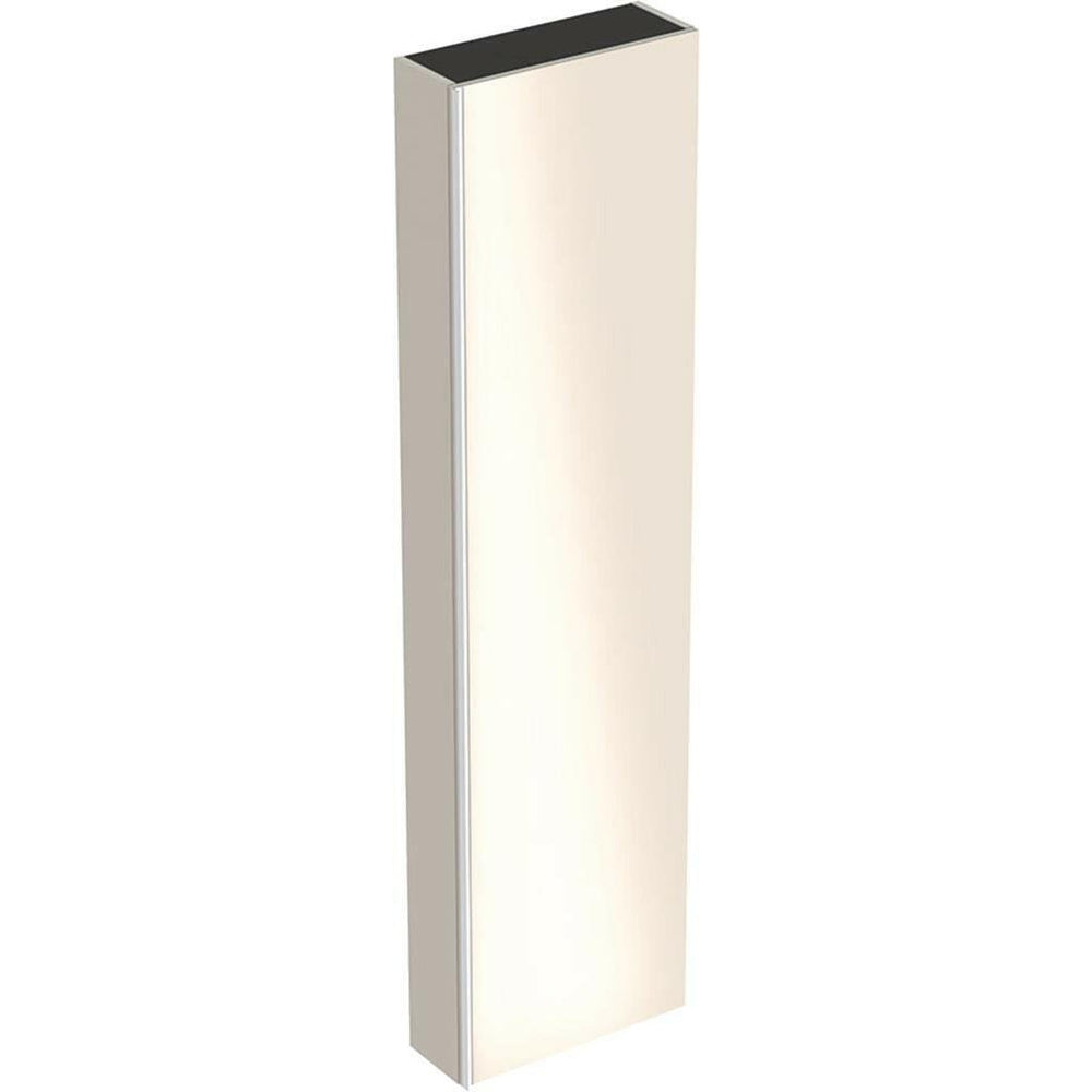 Geberit Acanto magas szekrény egy ajtóval 45x173x17,4 cm, homokszürke/üveg (500.637.JL.2)