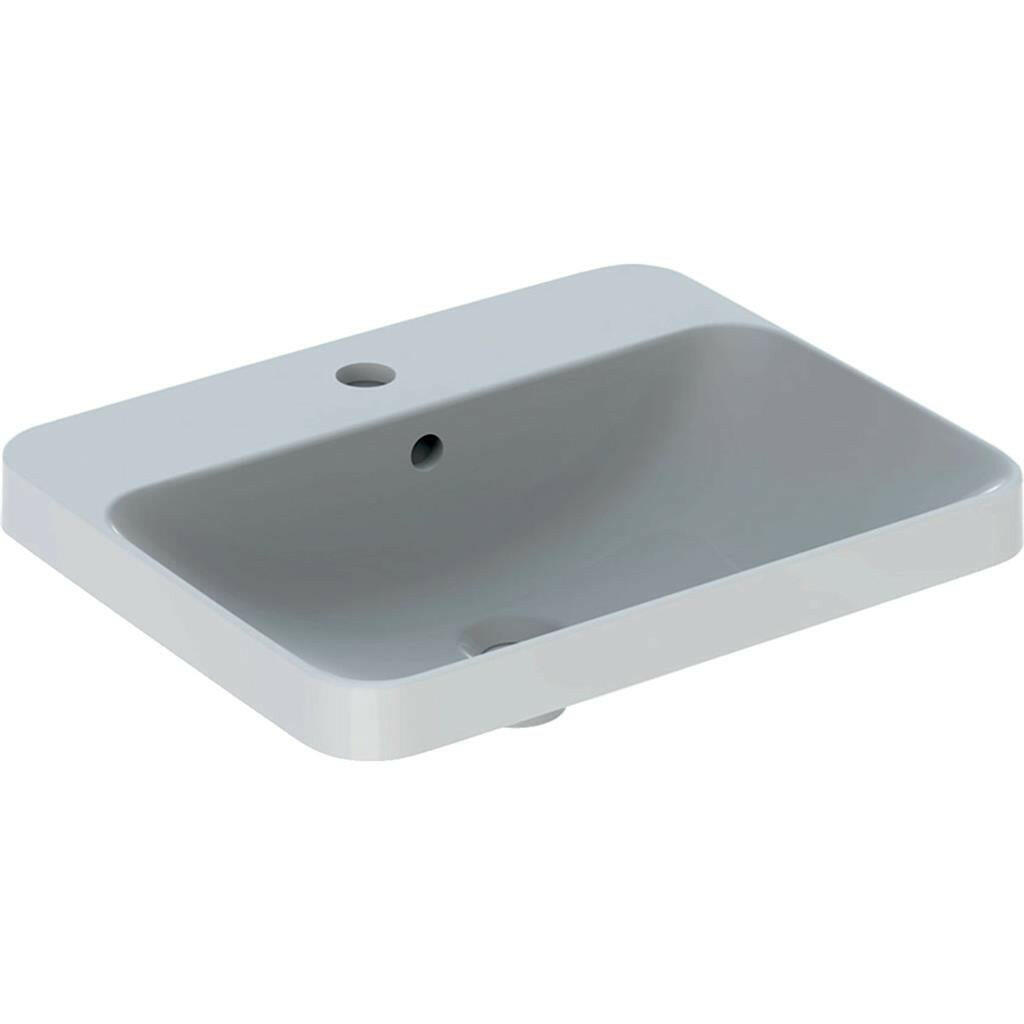 Geberit VariForm beépített mosdó 55x45cm szögletes (500.741.01.2)