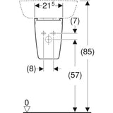 Geberit Selnova Compact szifontakaró kézmosóhoz-2