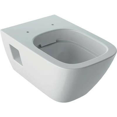 Geberit Selnova Square fali WC, mélyöblítésű, részben zárt forma, Rimfree, 54cm-0