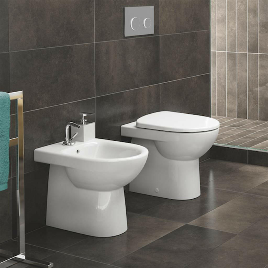 Geberit Selnova Compact WC tető, rozsdamentes acél zsanér-1