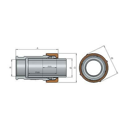 GEBO EGYENES B-B ÖSSZEKÖTŐ 1"QI-2