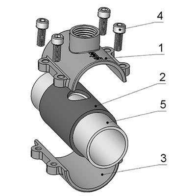 GEBO MEGCSAPOLÓ 2 1/2 "-1 "ANB-2