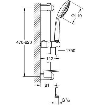 Grohe Euphoria zuhanyszett (27231001)-5