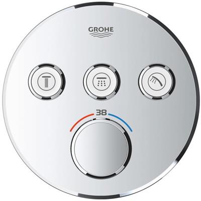 Grohe Grohtherm SmartControl termosztatikus kezelő 3 fogyasztóhoz, falsík mögötti szereléshez-0