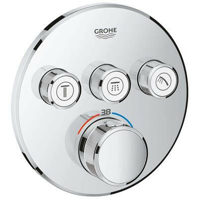 Grohe Grohtherm SmartControl termosztátos színkészlet 3 fogyasztási helyhez (29121000)