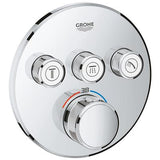 Grohe Grohtherm SmartControl termosztatikus kezelő 3 fogyasztóhoz, falsík mögötti szereléshez-2