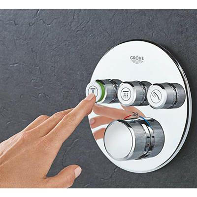 Grohe Grohtherm SmartControl termosztátos színkészlet 3 fogyasztási helyhez (29121000)