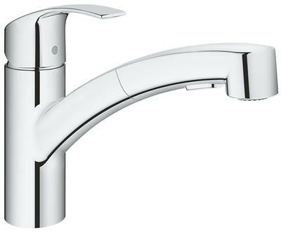 Grohe Eurosmart álló mosogató csaptelep kihúzható fejes - kifutó-0