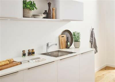Grohe Eurosmart álló mosogató csaptelep kihúzható fejes - kifutó-1