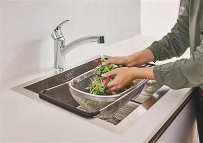 Grohe Eurosmart álló mosogató csaptelep kihúzható fejes - kifutó-2