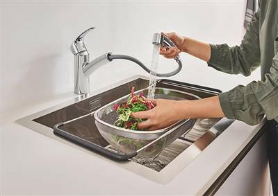 Grohe Eurosmart álló mosogató csaptelep kihúzható fejes - kifutó-3