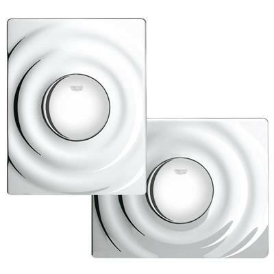 Grohe Surf nyomólap, egymennyiséges, mattkróm, álló vagy fekvő (38574000)