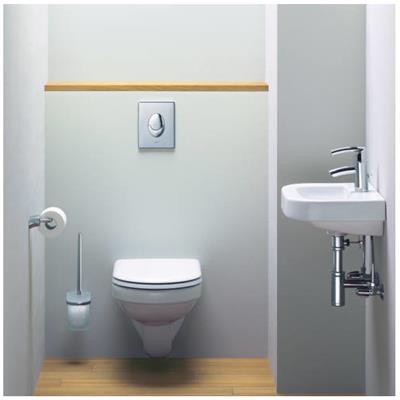 GROHE Rapid SL WC-tartály, száraz építésű króm nyomólappal 1,13 m,  2 in 1 38528-38505-1