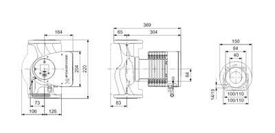 GRUNDFOS sziv. MAGNA3 40-80F-1