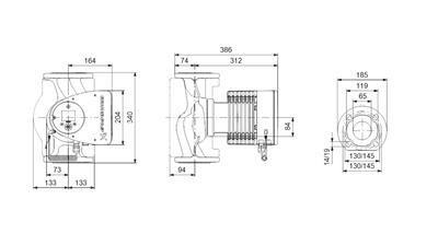 GRUNDFOS szivattyú MAGNA3 65 - 60 F230V (97924295)