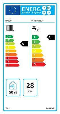 Hajdu HGK - 28 SMART kombi kondenzációs gázkazán ErP (2379960019)