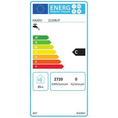 Hajdu Z - 120 ErP elektromos forróvíztároló 120 literes 1800 watt fali függőleges (2112011115)