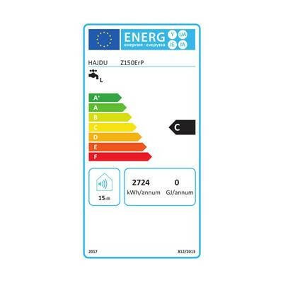 Hajdu Z - 150 ErP elektromos forróvíztároló 150 literes 1800 watt fali függőleges (2112111115)
