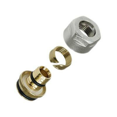 Hakatherm Csatlakozó Eurokónusz 16 - 3/4" króm