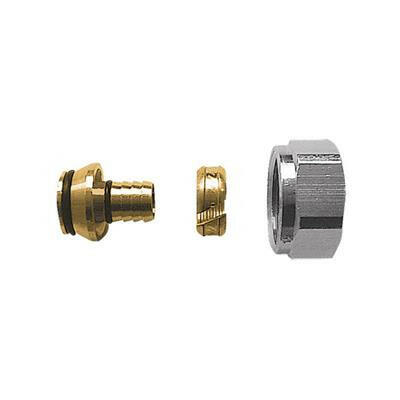 Herz csatlakozó 20X2 G - 3/4" alubetétes csőhöz 1609808