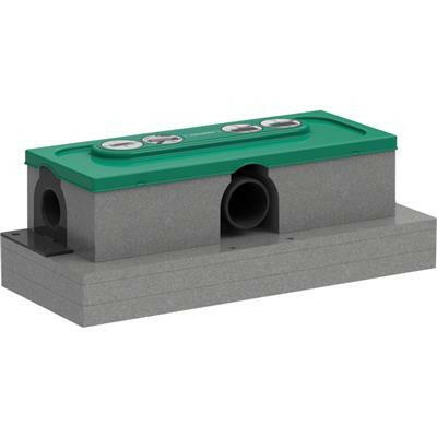 Hansgrohe uBox universal alapkészlet lineáris zuhanylefolyóhoz, lapos telepítéshez (1000180)